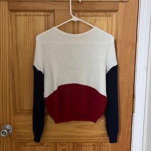 Women’s Cute Color Blocked Sweater